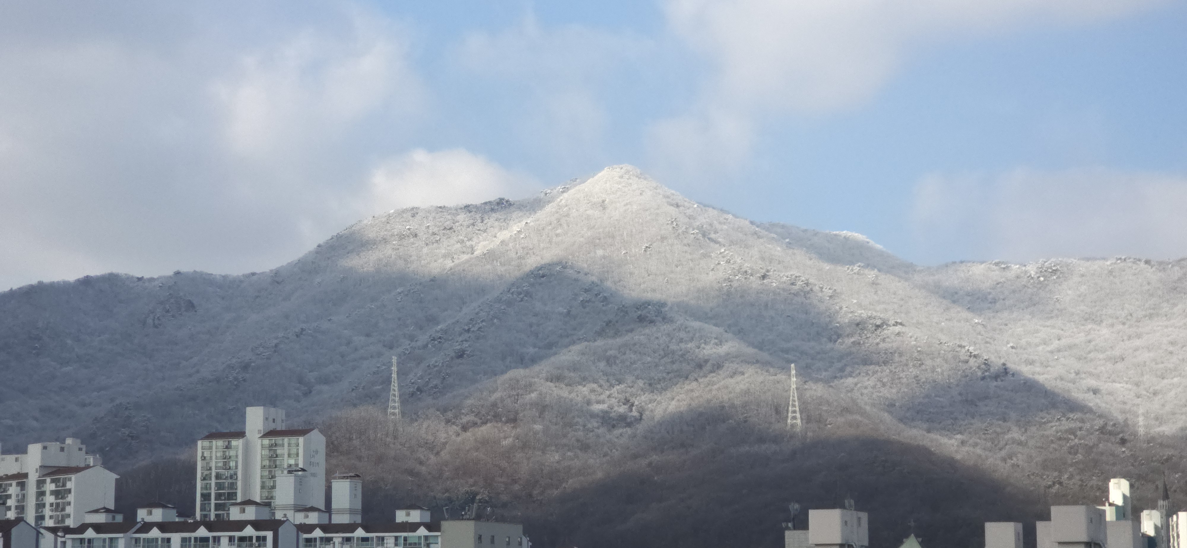 수리산설경 의 사진3