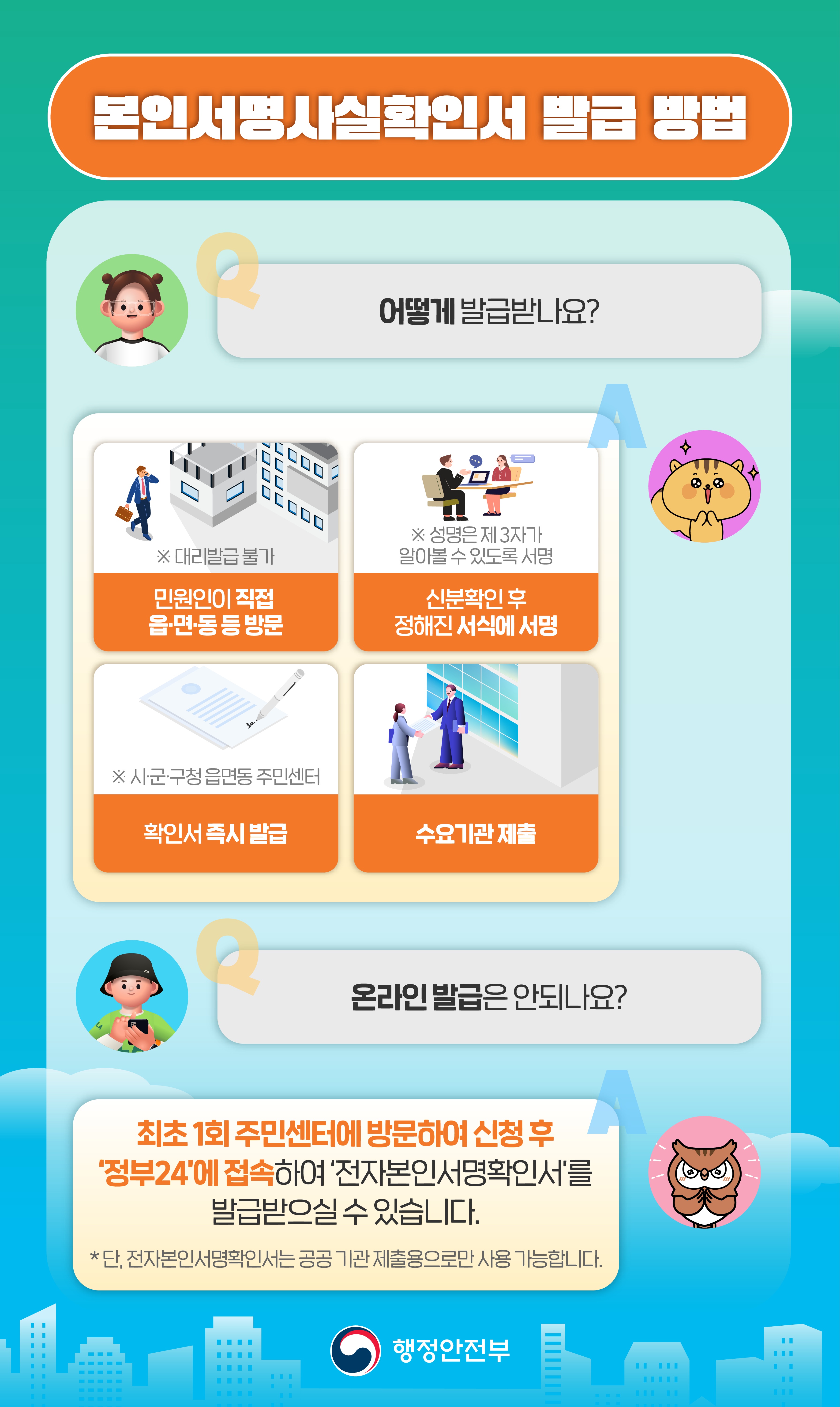 인감증명서와 효력이 동일한 본인서명사실확인제도 안내 4