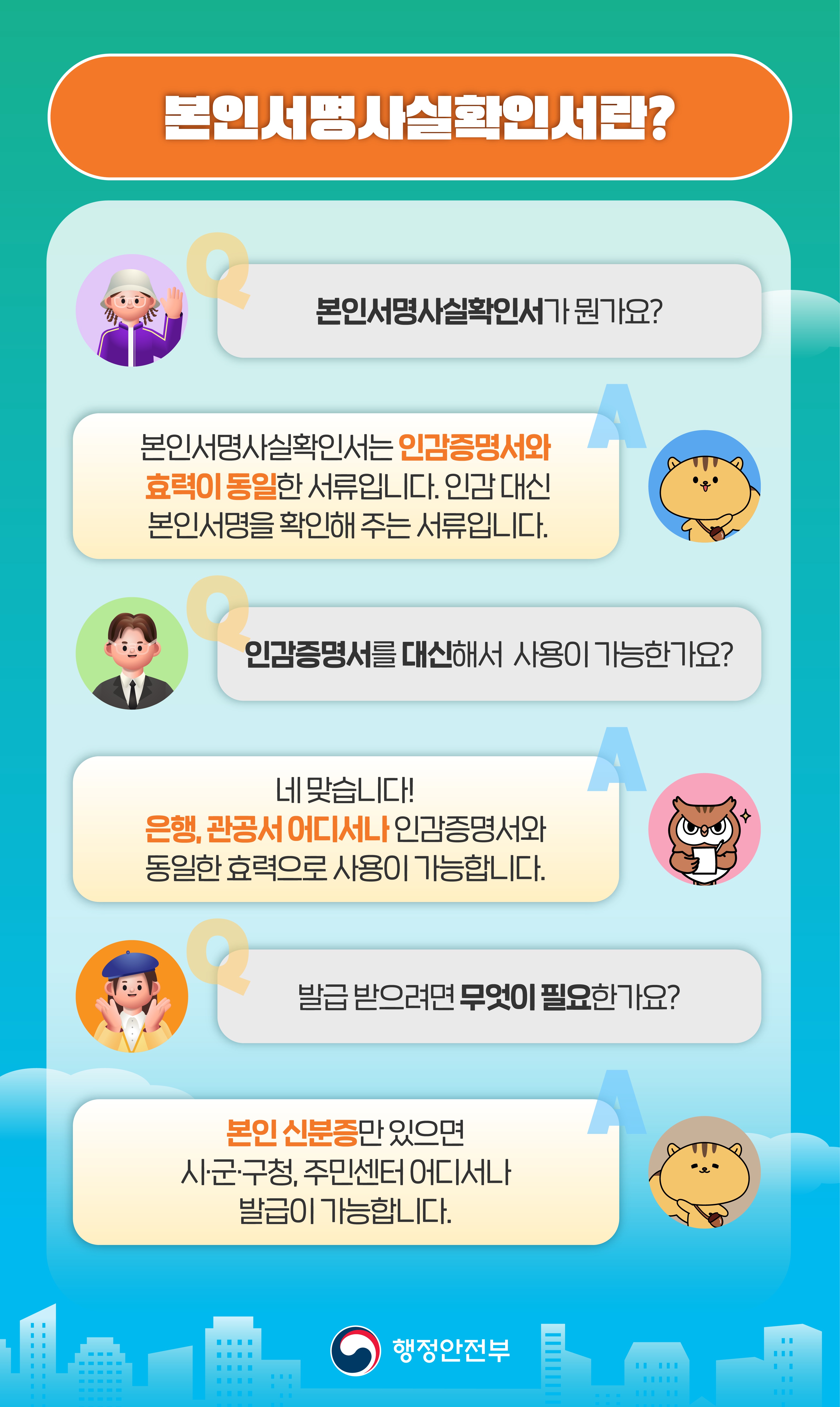 인감증명서와 효력이 동일한 본인서명사실확인제도 안내 3