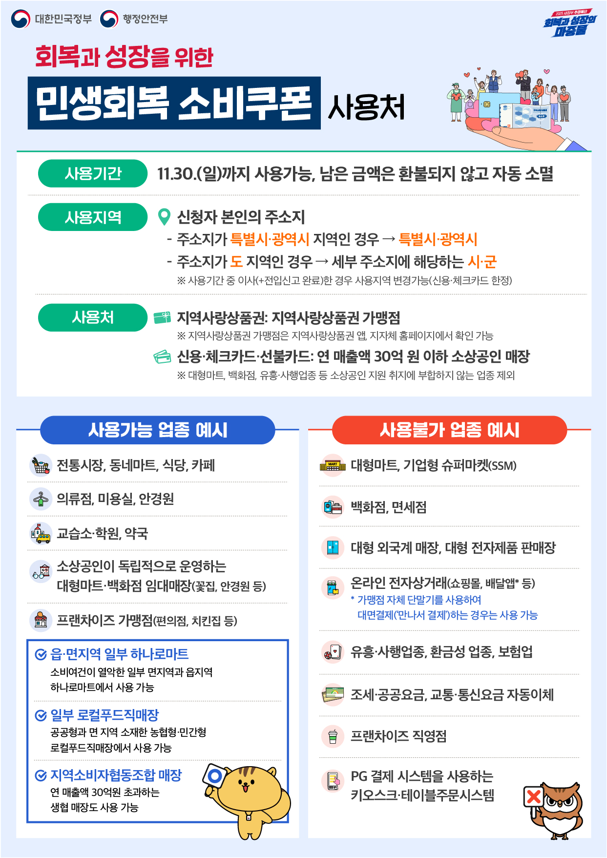 2025년 「민생회복 소비쿠폰」 2차 지급 안내 3