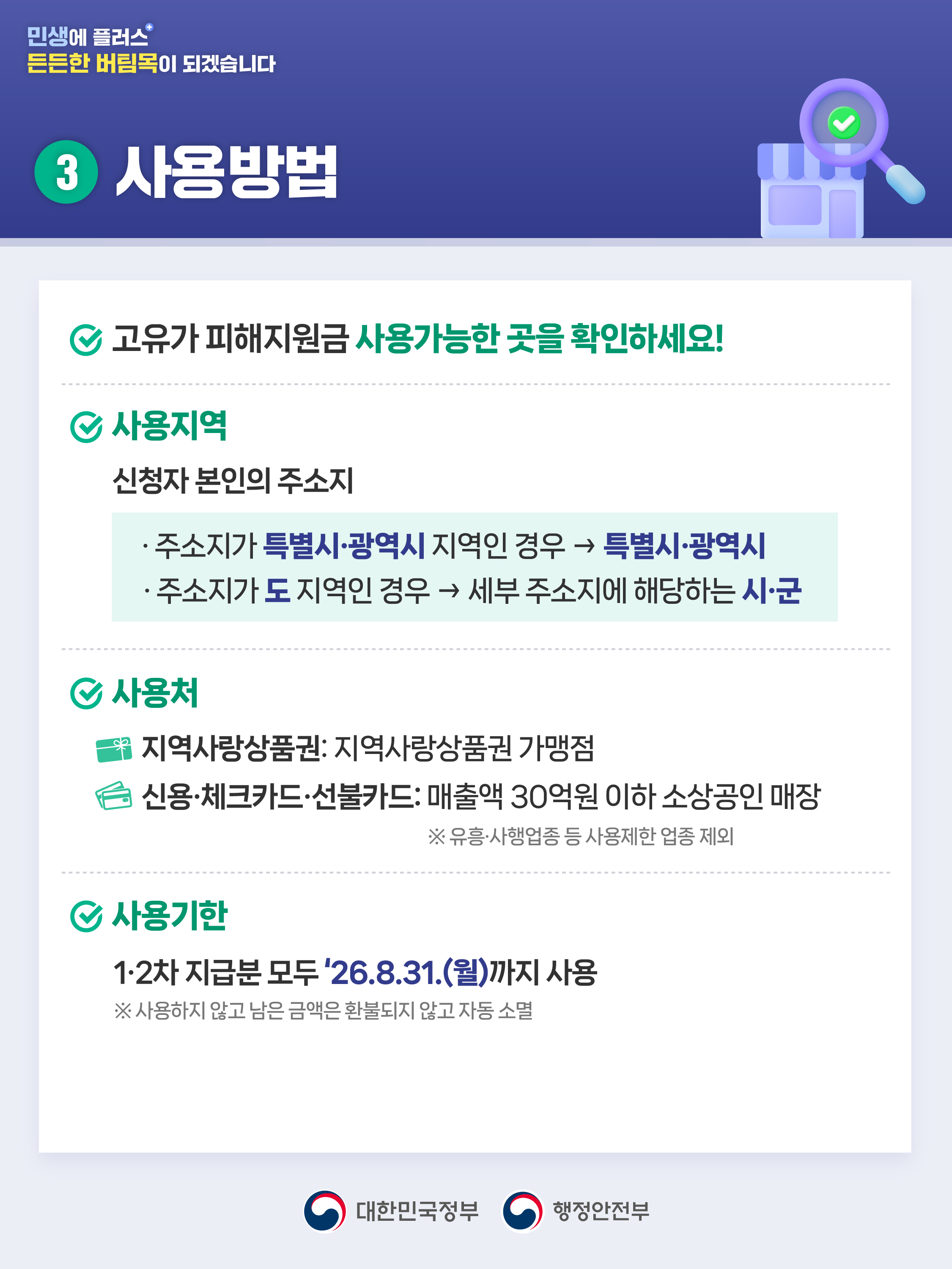 「고유가 피해지원금」 지급 안내 4