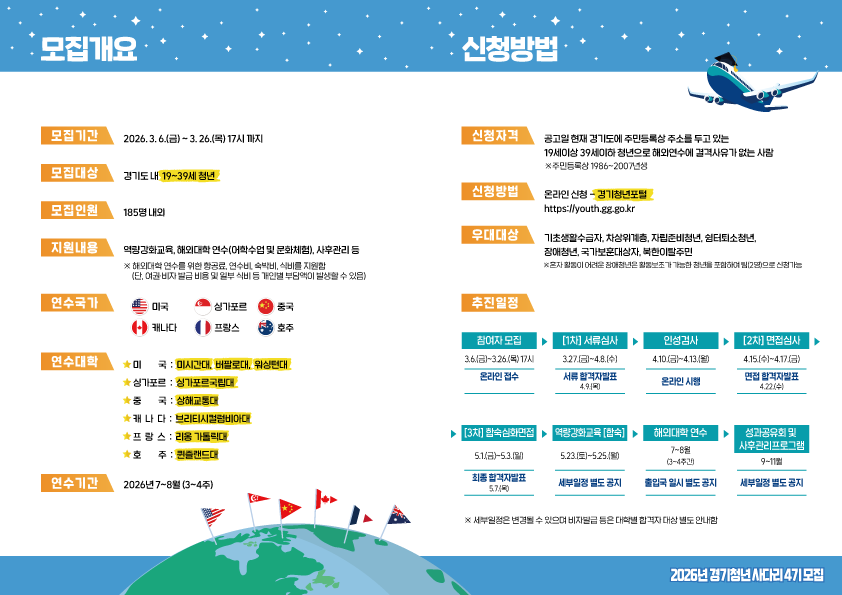 2026년 「경기청년 사다리 프로그램」 사업 참여자 모집 안내 3