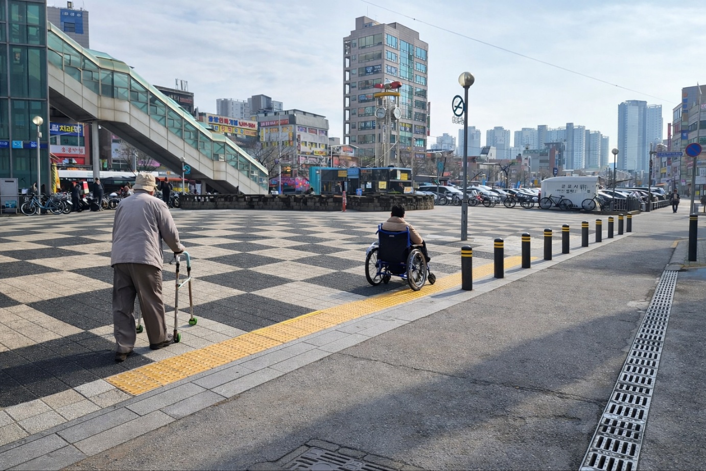 보행 안전 확보를 위한 인도 보도블럭 정비사업 3
