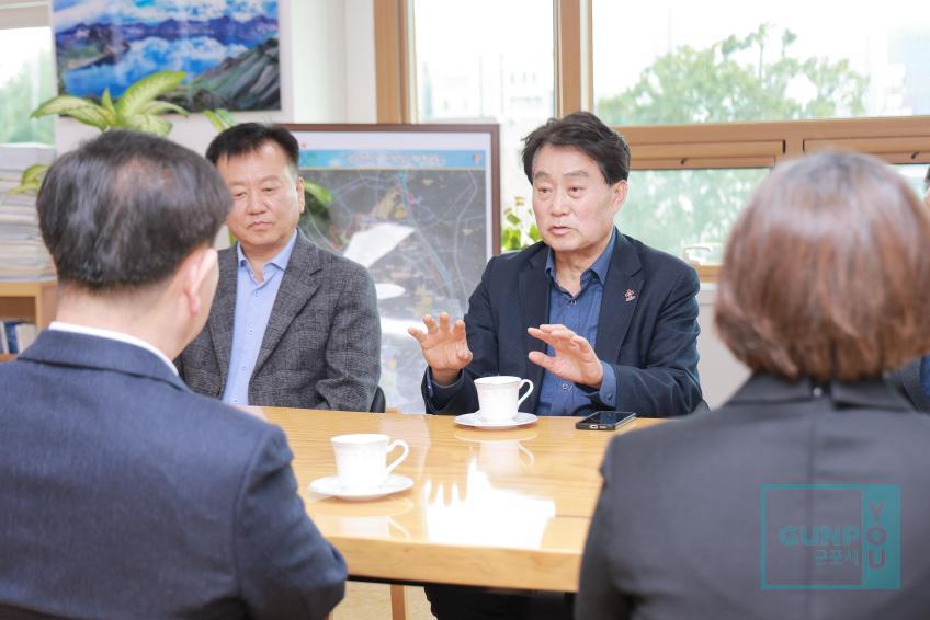 군포 광명 공공소각장 상생소각 협약식 의 사진17