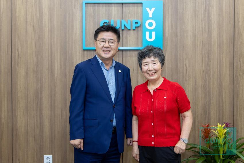 일본 아츠기시 명예협력관 방문 의 사진2
