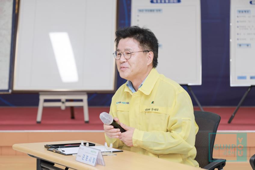 을지연습 유관기관 격려 방문 의 사진2