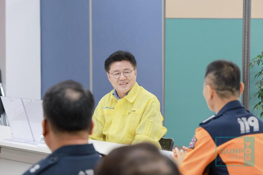 을지연습 유관기관 격려 방문 의 사진5