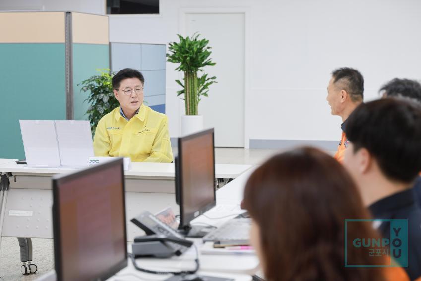 을지연습 유관기관 격려 방문 의 사진10