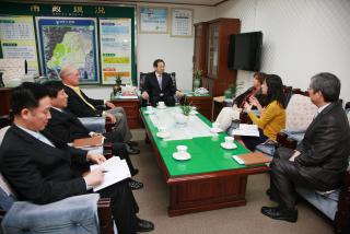 미국 그랜트카운티 전 경제개발위원회 회장(랄프 켄케이드 부부)방문 접견