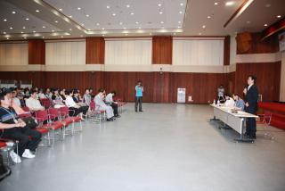 금정뉴타운관련 주민항의 방문 설명회