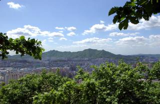 군포시 전경(수리산)