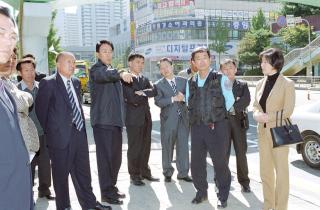 버스.택시 승강장 샘플설치 품평회