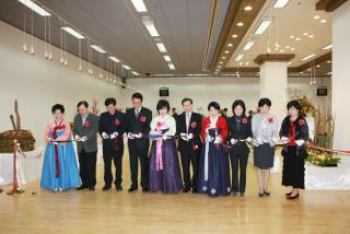 군포시 꽃예술작가 전시회