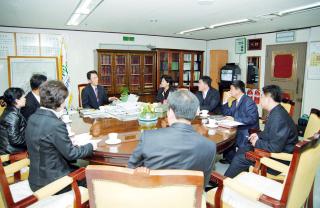 중국 요녕성 천령시 은주구청장 일행 방문 접견