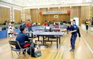 제1회 생활체육 연합회장기 탁구대회