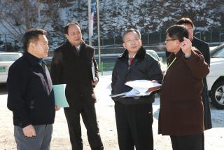 주요사업현장 방문