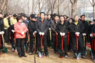 제66회 식목일 나무심기 행사(철쭉동사)