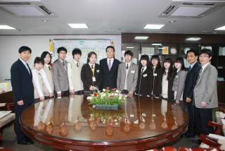 청소년 직업 체험 참가자 방문(군포고교)