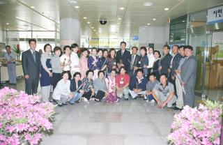 사랑의 꽃 나누기 행사(문화센터 수강생 작품전시)