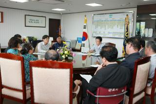 광명-수원간 고속도로사업 관련 시민단체 방문 면담