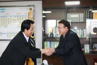 홍수환 전 세계챔피온 복싱선수 방문 면담