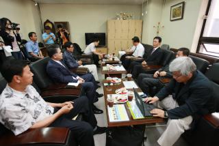 민선5기 취임1주년 기자회견