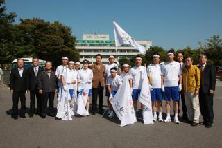 제92회 전국체육대회 성화봉송