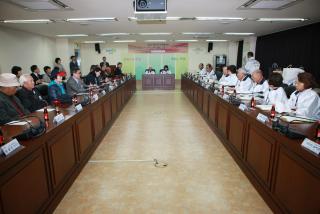 일본 아츠기시 게이트볼선수단 방문 접견