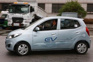 전기자동차(관용차)시승식