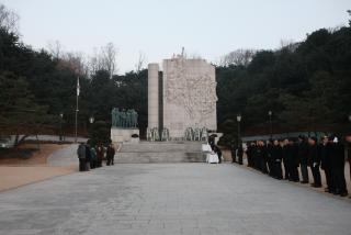 신년 현충탑 참배