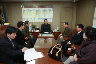 문화원장 및 이사진 방문 접견