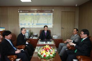 철쭉대축제 축하사절단 환영만찬