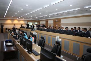 CCTV 통합관제센터 개관식