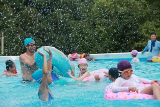 초막골 가족캠프장 전경