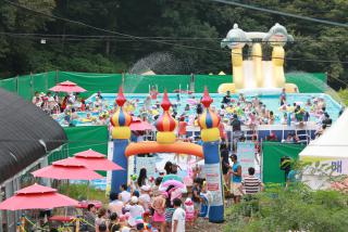 초막골 및 반월 가족캠프장 전경