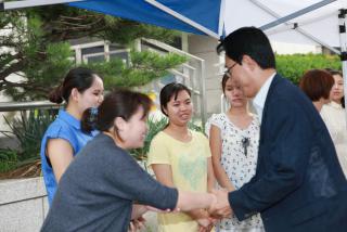 다문화가족지원센터 차량 기증식(농협)