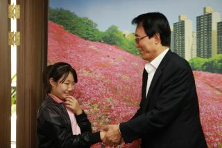 한얼초교 6학년 윤지민 외 방문 면담