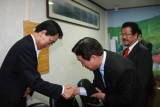 캐나다 벨빌시 협력관 방문 접견(강석천 외)