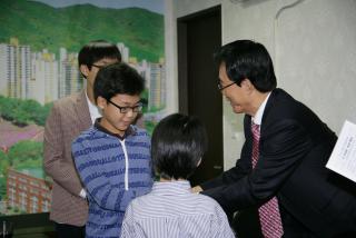 평창스페셜올림픽 국가대표(지적장애) 방문 격려