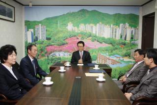 지역희망공헌사업 협약 체결식(독거노인 소화기 전달식)