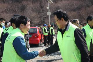 노사정 걷기대회(반월천 환경정화 활동)