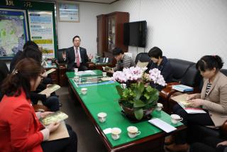 보건복지부 현장 점검반 접견