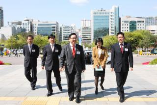 중국 린이시 축하사절단(동호빈 주임)방문 접견