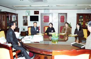 퇴임   통장과의 간담회