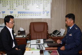 공군 제8249부대장(장상석)방문 접견