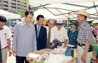 예천군 농특산물 직거래 장터 현장 방문