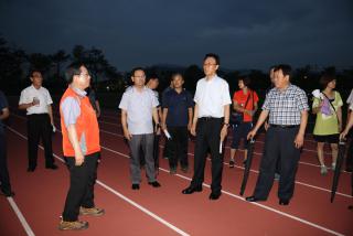 골프장둘레길 현장확인