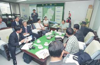 중국 노동단체 (요뇽성 총공회) 접견