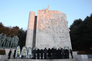 새해 현충탑 참배