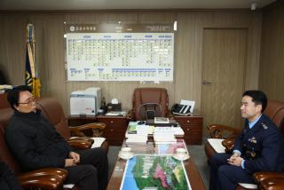 공군 제8249부대장 방문 접견